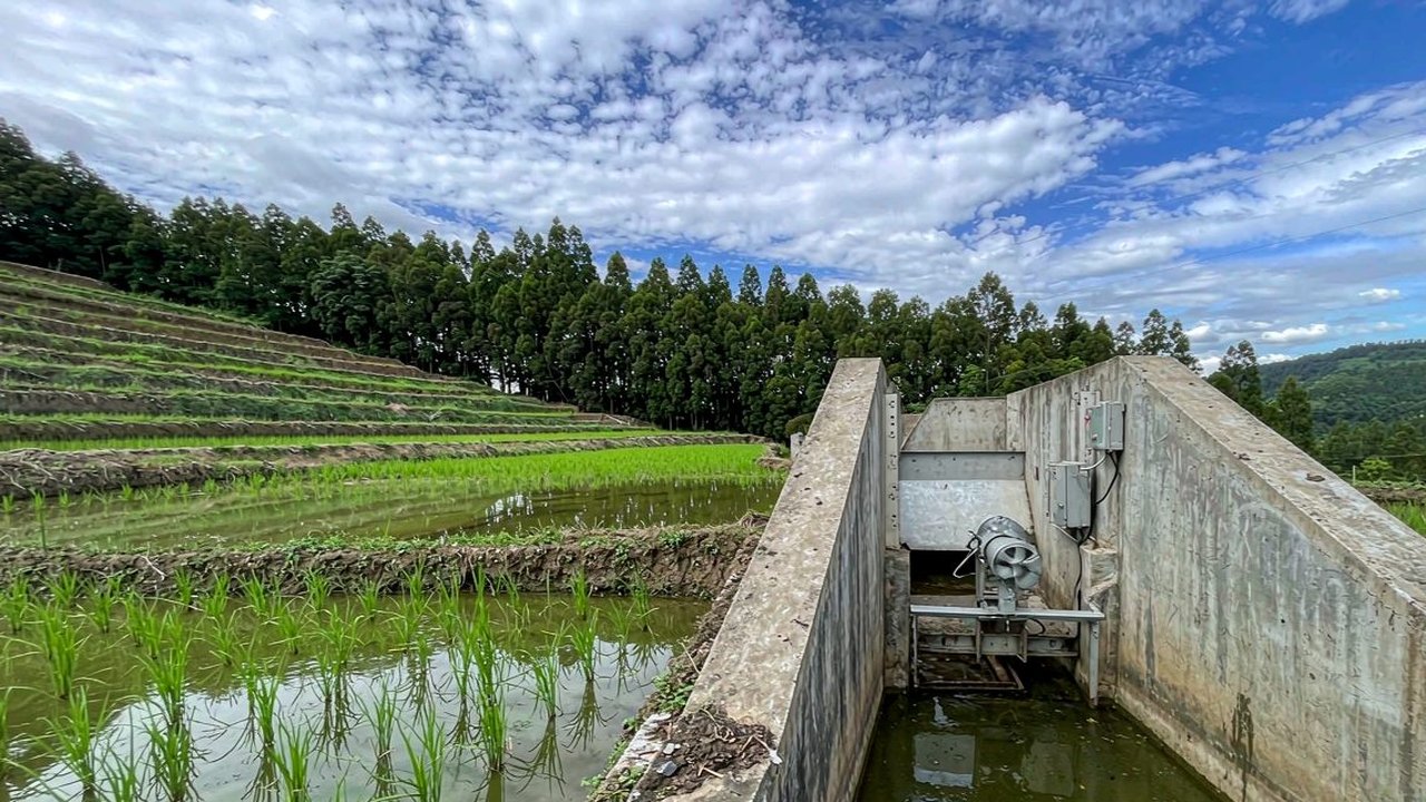 云南某灌区明渠流量与水位监测项目